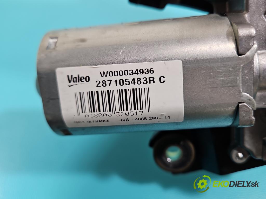 Renault Clio IV 2012-2020 0.9 Tce 90 hp manual 66 kW 898 cm3 5- motor stěrače zadní 287105483R
