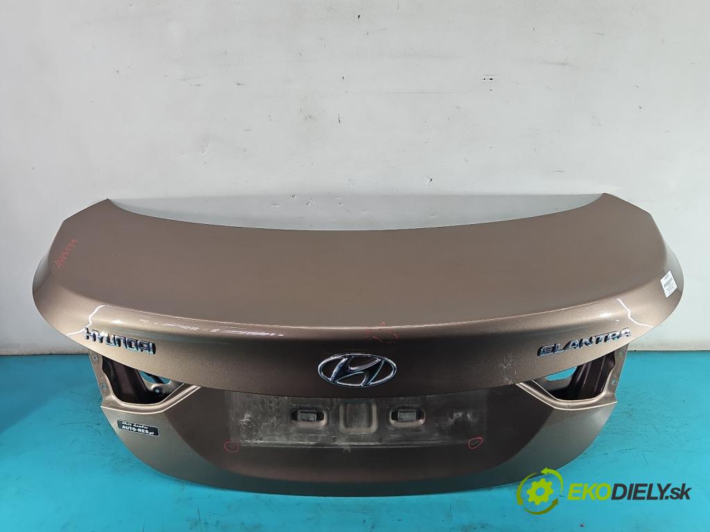 Hyundai Elantra V 2010-2016 1.6 GDI 132 hp manual 97 kW 1591 cm3 4- zadní kufrové dveře  (Zadní kapota (kufr))