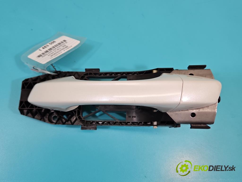 Vw Golf VII 2012-2020 1.4 TSI 150 HP automatic 110 kW 1395 cm3 5- rukoväť predné ľavé mimo: 5N0837885H (Kľučka dverí vonkajšia predná ľavá)