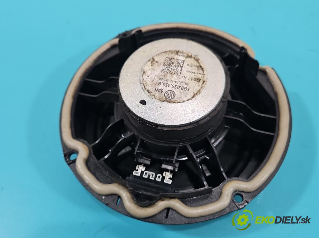 Vw Golf VII 2012-2020 1.4 TSI 150 hp automatic 110 kW 1395 cm3 5- reproduktory komplet 5G0035453G