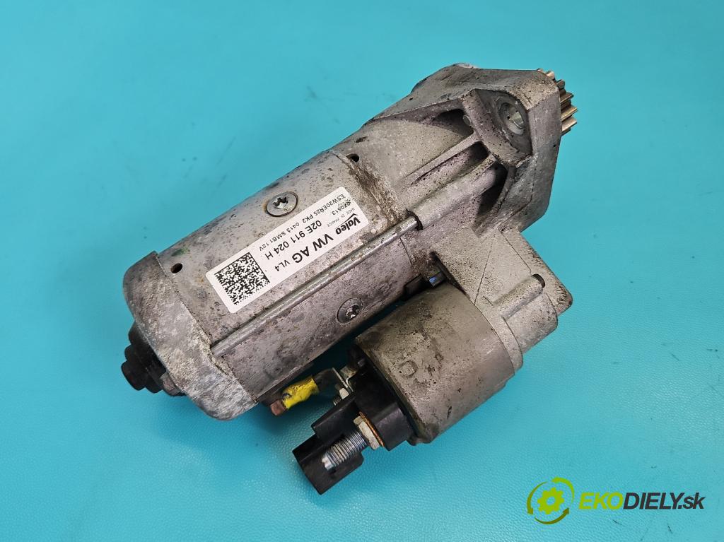 Audi Q3 2011-2018 2.0 tdi 177 HP automatic 130 kW 1968 cm3 5- štartér 02E911024H (Štartér)