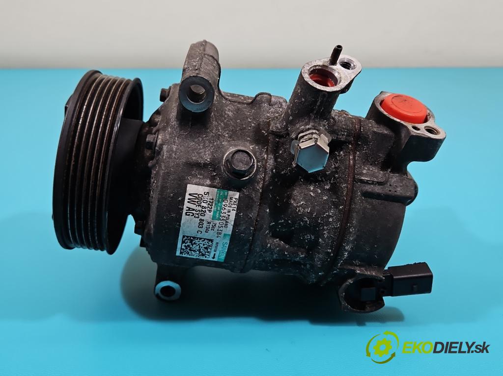 Audi Q3 2011-2018 2.0 tdi 177 HP automatic 130 kW 1968 cm3 5- Kompresor: klimatizácie 5K0820803C (Kompresor klimatizácie)