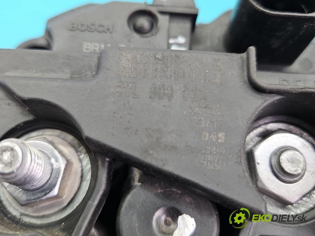Audi Q3 2011-2018 2.0 tdi 177 HP automatic 130 kW 1968 cm3 5- Alternator 03L903023 (Alternátor)