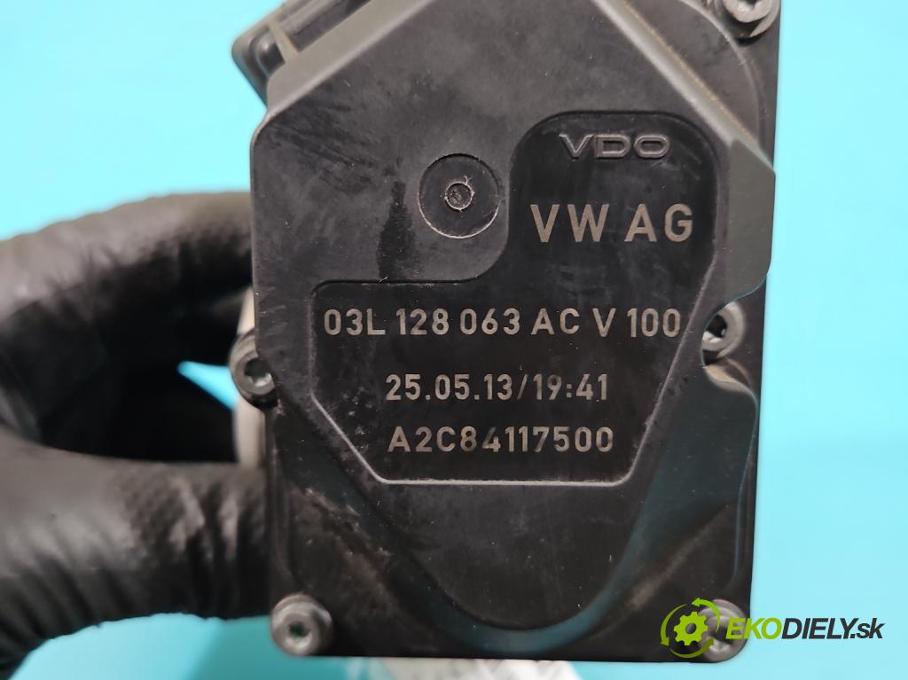 Audi Q3 2011-2018 2.0 tdi 177 HP automatic 130 kW 1968 cm3 5- klapka 03L128063 (Škrtiaca klapka)