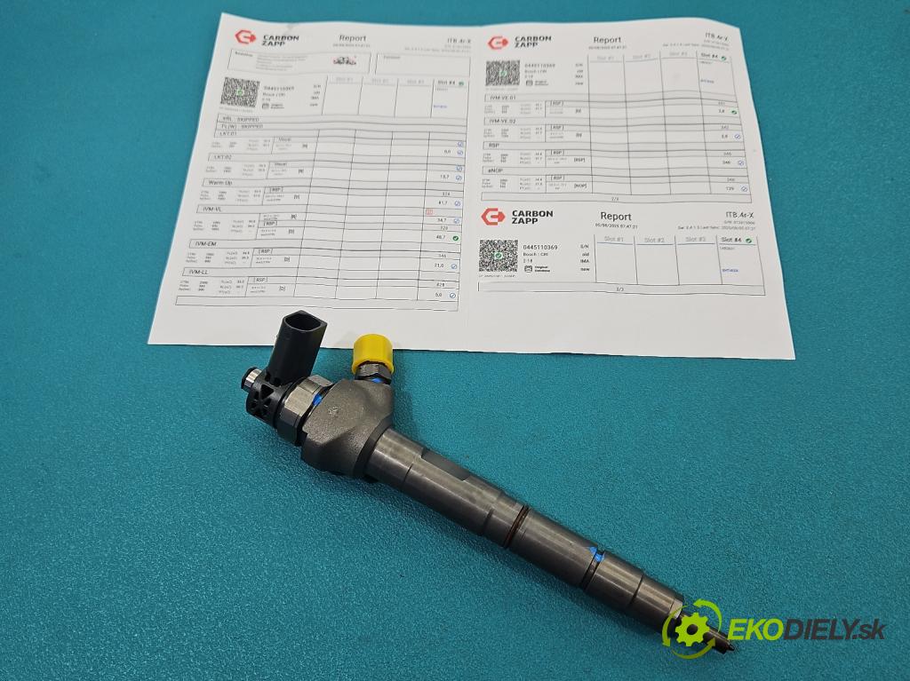 Audi Q3 2011-2018 2.0 tdi 177 HP automatic 130 kW 1968 cm3 5- vstrek 0445110369 (Vstrekovač paliva)