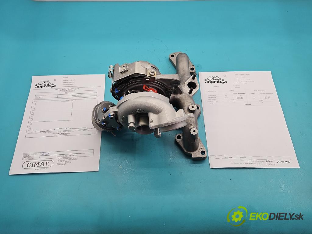 Audi Q3 2011-2018 2.0 tdi 177 hp automatic 130 kW 1968 cm3 5- Turbodmychadlo repasováno 785448-5