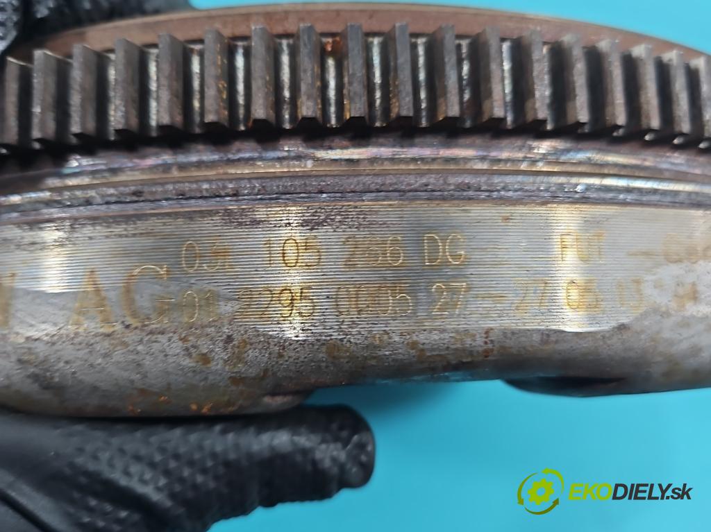 Audi Q3 2011-2018 2.0 tdi 177 HP automatic 130 kW 1968 cm3 5- koleso hojdačka: 03L105266DG (Zotrvačník)