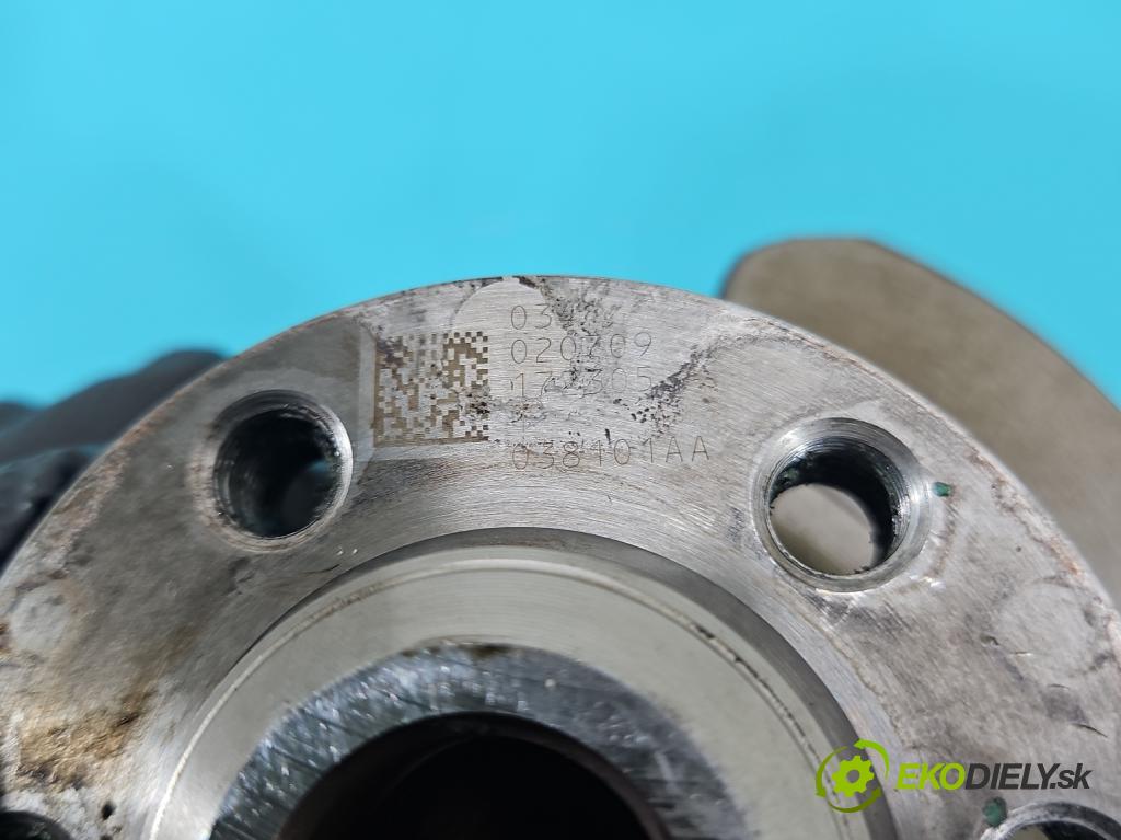 Vw Transporter T5 2003-2015 1.9 tdi 84KM manual 62 kW 1896 cm3 5- hřídel klikový 038101AA (Blok motoru ostatní)