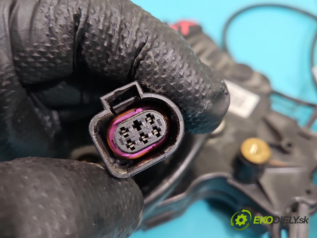 Vw Transporter T5 2003-2015 1.9 tdi BRR: 84KM manual 62 kW 1896 cm3 5- zámok zadné pravý 7H0843654DH