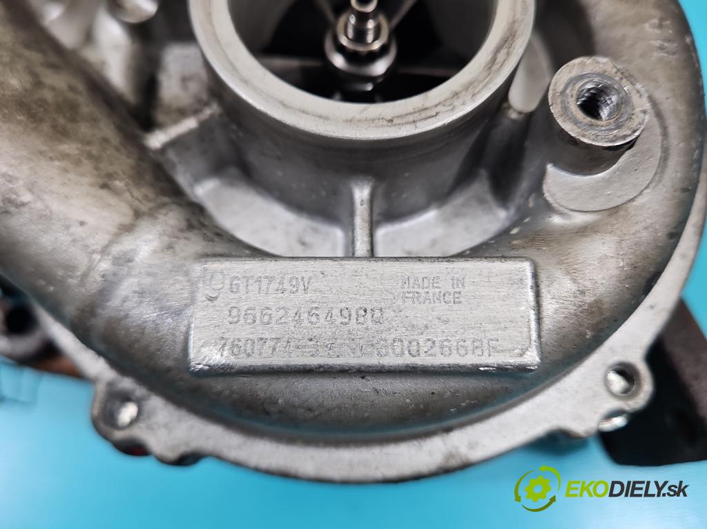 Ford Galaxy Mk2 2006-2015 2.0 tdci 131 hp manual 96 kW 1997 cm3 5- Turbodmychadlo 760774-3 (Kompletní turbodmychadlo)