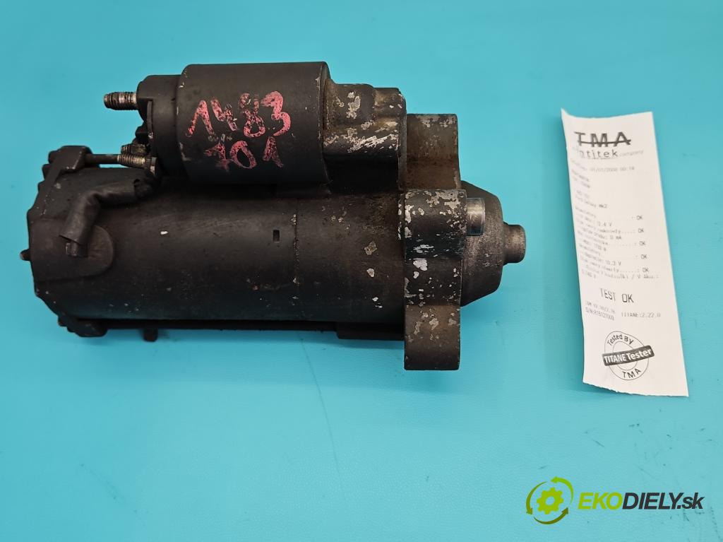 Ford Galaxy Mk2 2006-2015 2.0 tdci 131 HP manual 96 kW 1997 cm3 5- štartér 0986023380 (Štartér)