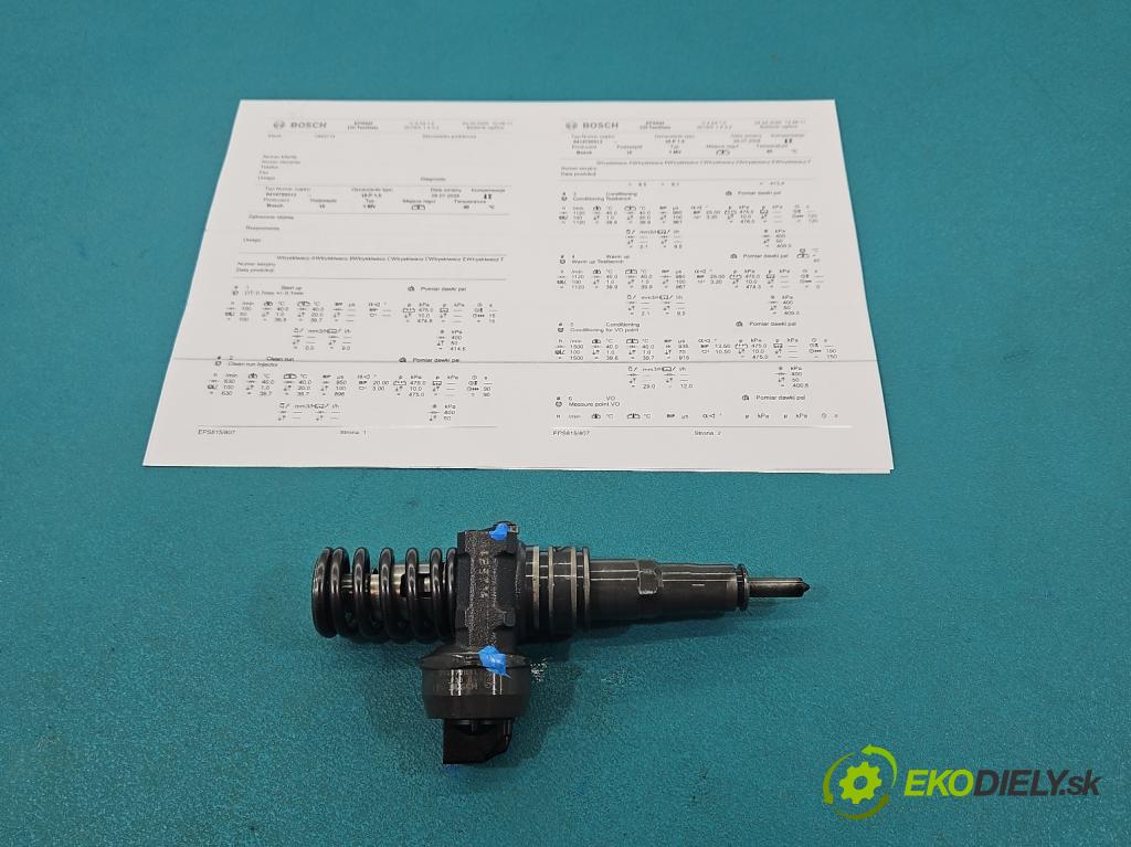 Vw Transporter T5 2003-2015 1.9 tdi 84KM manual 62 kW 1896 cm3 5- vstřikovací čerpadlo 0414720313 (Vstřikovač paliva)