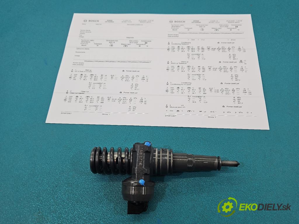 Vw Transporter T5 2003-2015 1.9 tdi 84KM manual 62 kW 1896 cm3 5- vstřikovací čerpadlo 0414720313 (Vstřikovač paliva)