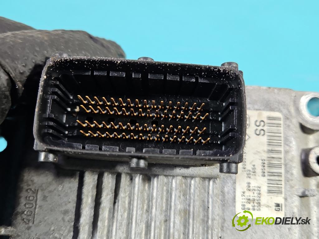 Opel Corsa C 2000-2006 1.2 16V 80 HP manual 59 kW 1229 cm3 3- riadiaca jednotka motora 0261208253