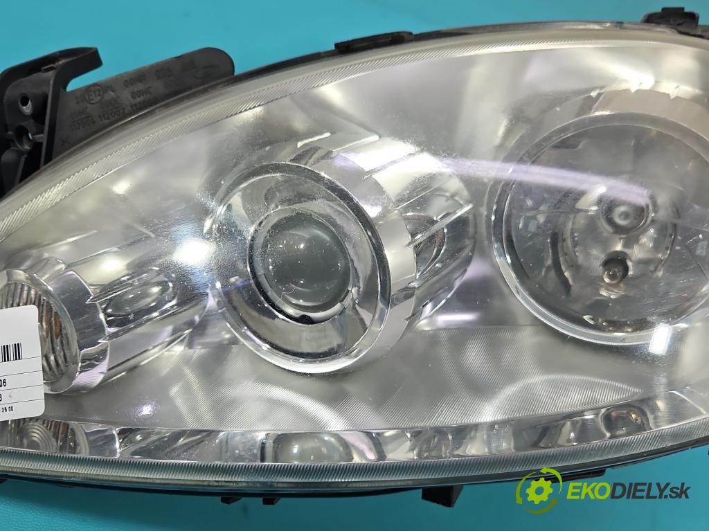 Opel Corsa C 2000-2006 1.2 16V 80 HP manual 59 kW 1229 cm3 3- Reflektor: ľavý 0096726 (Kľučka dverí ostatné)