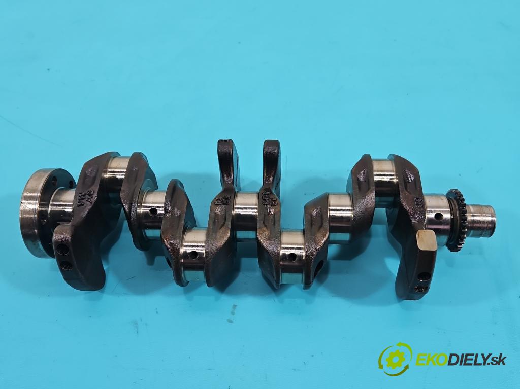 Vw Golf VII 2012-2020 1.4 TSI 150 HP automatic 110 kW 1395 cm3 5- Hřídel: kľukový CZD (Blok motora ostatné)