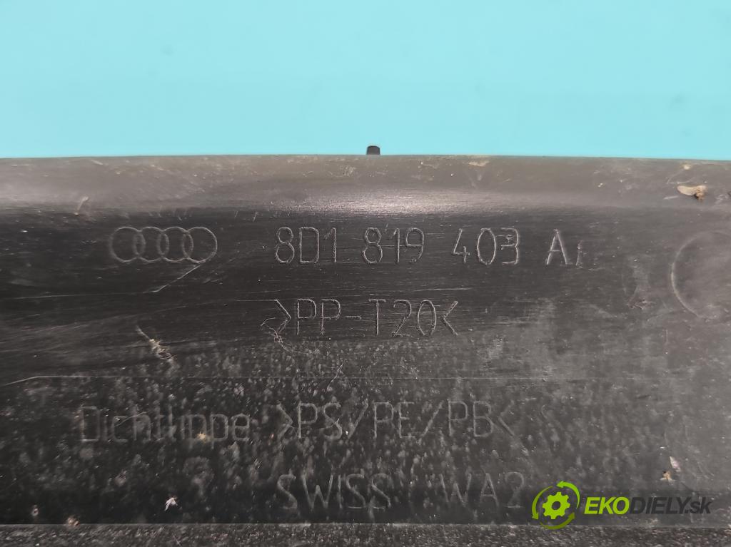 Audi A4 B5 1994-2001 1.6 101 hp manual 74 kW 1595 cm3 4- torpédo 8D1819404A (Torpéda)