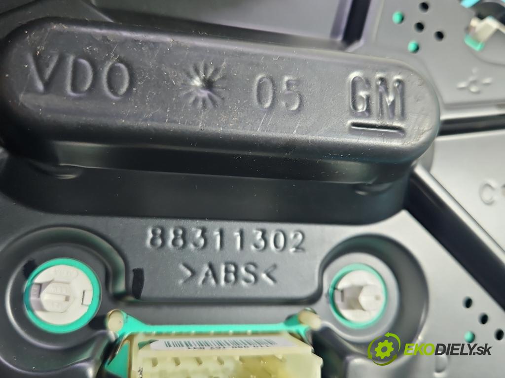 Opel Meriva A 2002-2010 1.8 16v 125 HP automatic 92 kW 1796 cm3 5- prístrojovka/ budíky 13173386YB (Prístrojová doska)