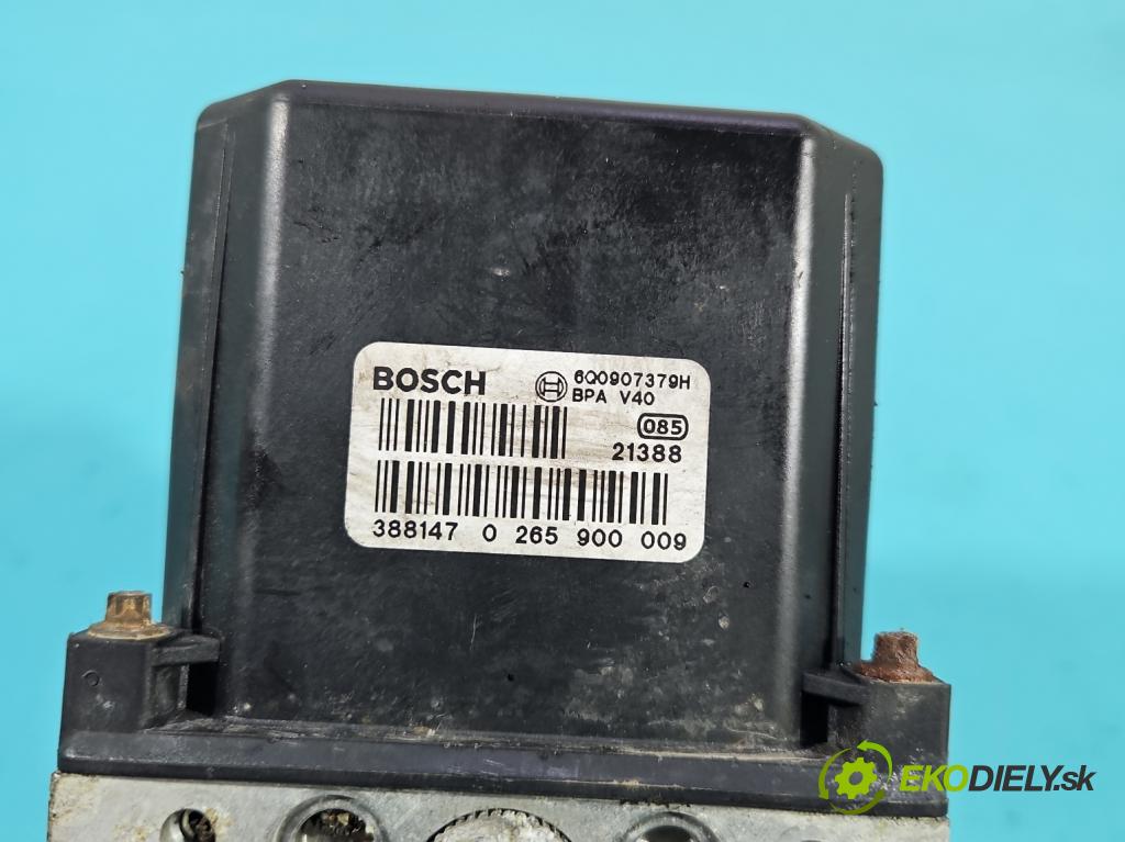 Skoda Fabia I 1999-2007 1.4 16V 75 HP manual 55 kW 1390 cm3 5- čerpadlo abs 0265224011 (Pumpa ABS)