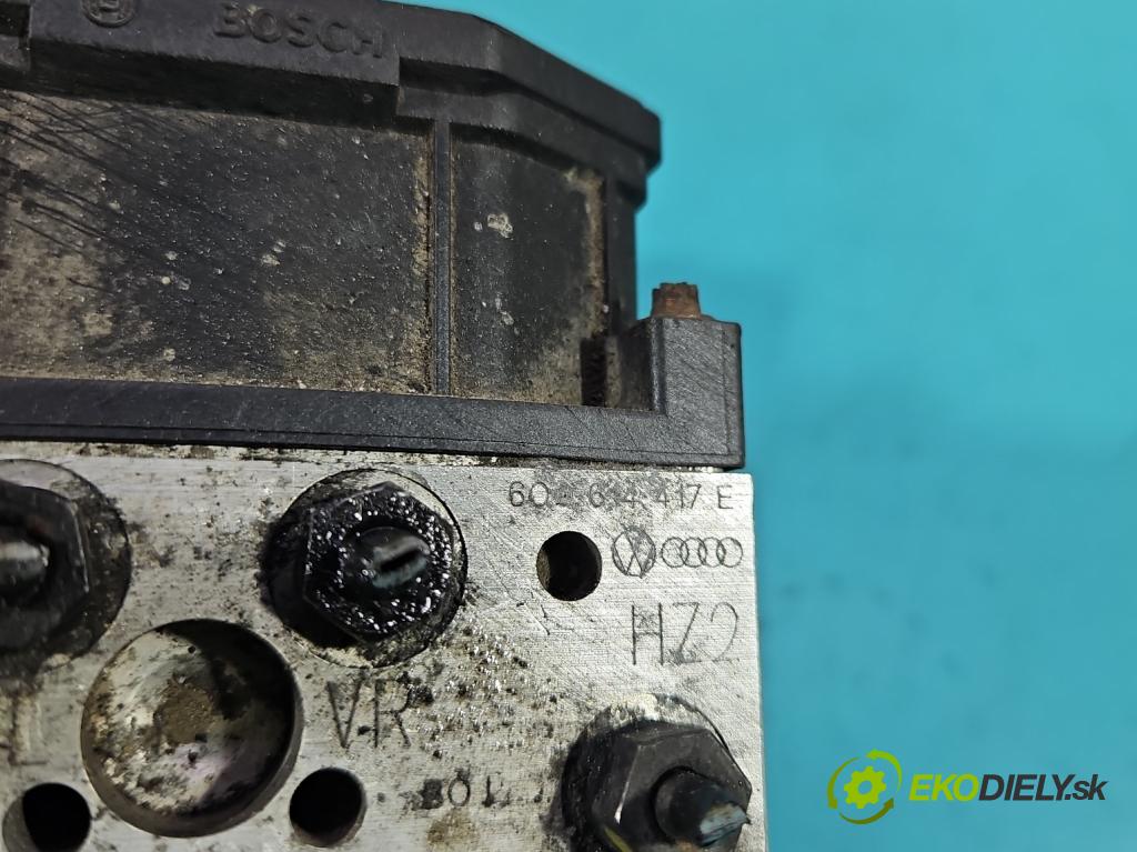 Skoda Fabia I 1999-2007 1.4 16V 75 HP manual 55 kW 1390 cm3 5- čerpadlo abs 0265224011 (Pumpa ABS)