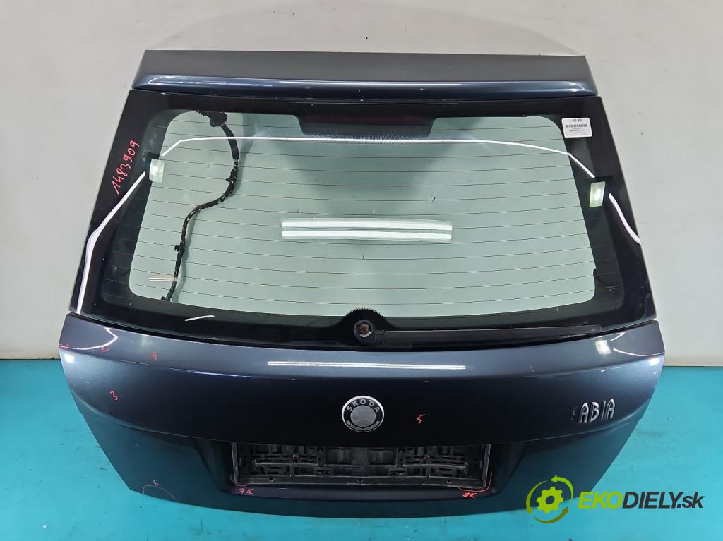 Skoda Fabia I 1999-2007 1.4 16V 75 hp manual 55 kW 1390 cm3 5- zadní kufrové dveře  (Zadní kapota (kufr))