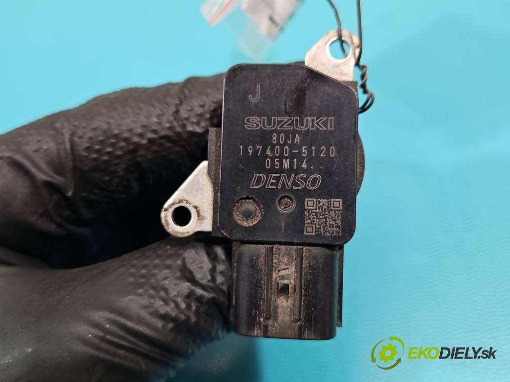 Suzuki Grand Vitara II 2005-2014 2.4 16V 169KM manual 124 kW 2393 cm3 5- průtokoměr: 197400-5120 (Váha vzduchu)