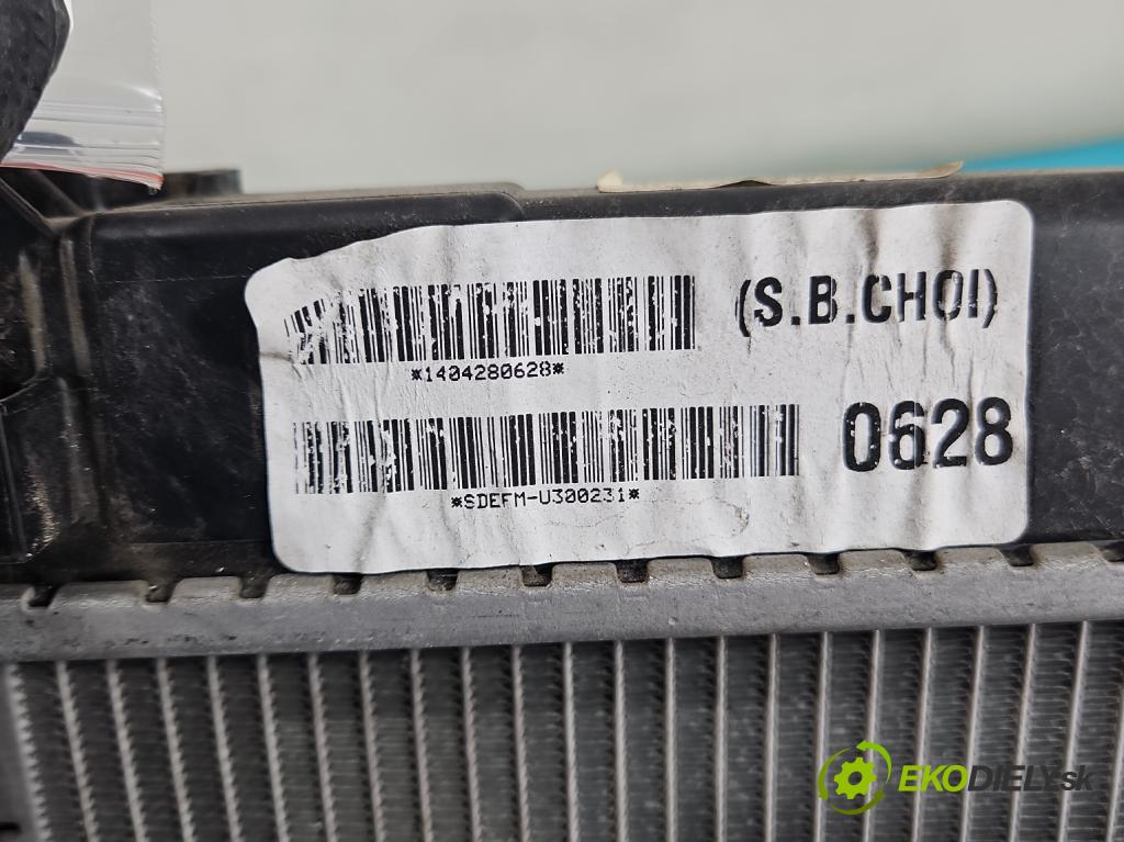 Hyundai Elantra V 2010-2016 1.6 GDI 132  HP manual 97 kW 1591 cm3 4- chladič voda:  (Chladič vody)