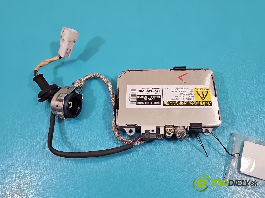 Lexus RX II 2003-2008 3.5 V6 automatic 203 kW 3456 cm3 5- střídač: xenon 85967-51010 (Riadiaca jednotka xenónu)