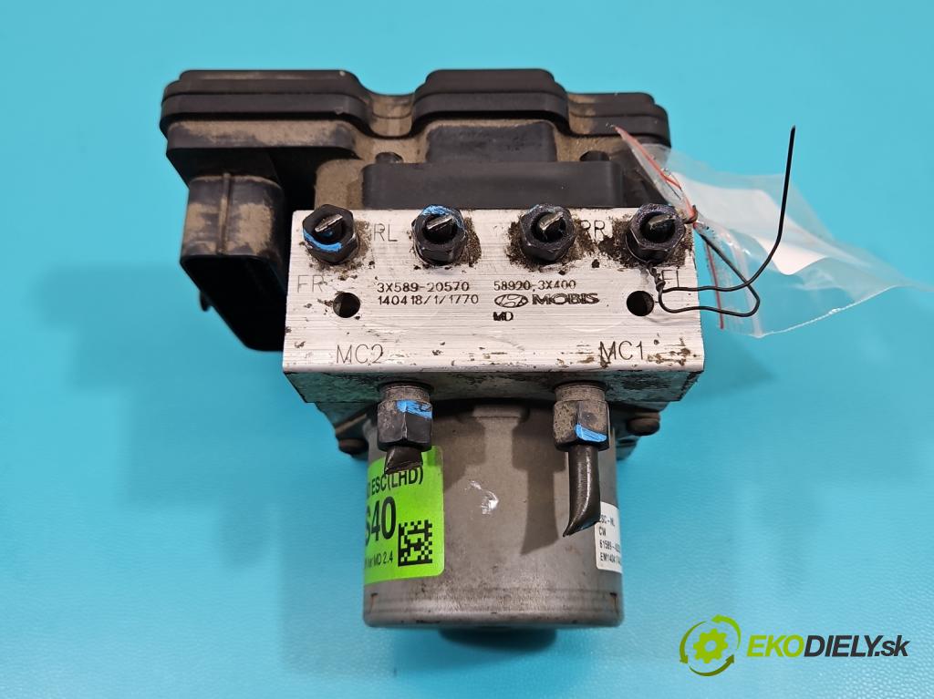 Hyundai Elantra V 2010-2016 1.6 GDI 132  HP manual 97 kW 1591 cm3 4- čerpadlo abs 3X589-20570 (Pumpa ABS)