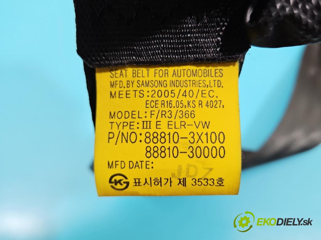 Hyundai Elantra V 2010-2016 1.6 GDI 132  HP manual 97 kW 1591 cm3 4- pas bezpečnosť: predné ľavý 88810-3X100