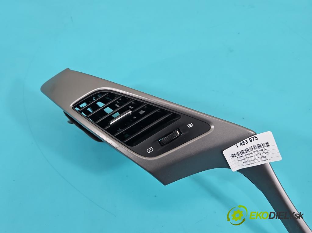 Hyundai Elantra V 2010-2016 1.6 GDI 132  HP manual 97 kW 1591 cm3 4- Mřížka: kúrenia stredová U126853100 (Mriežka kúrenia (fukár))