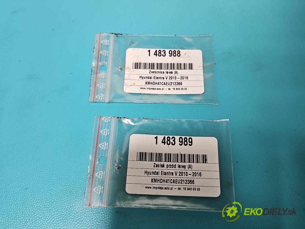 Hyundai Elantra V 2010-2016 1.6 GDI 132 hp manual 97 kW 1591 cm3 4- náboj levé  (Náboj kola)