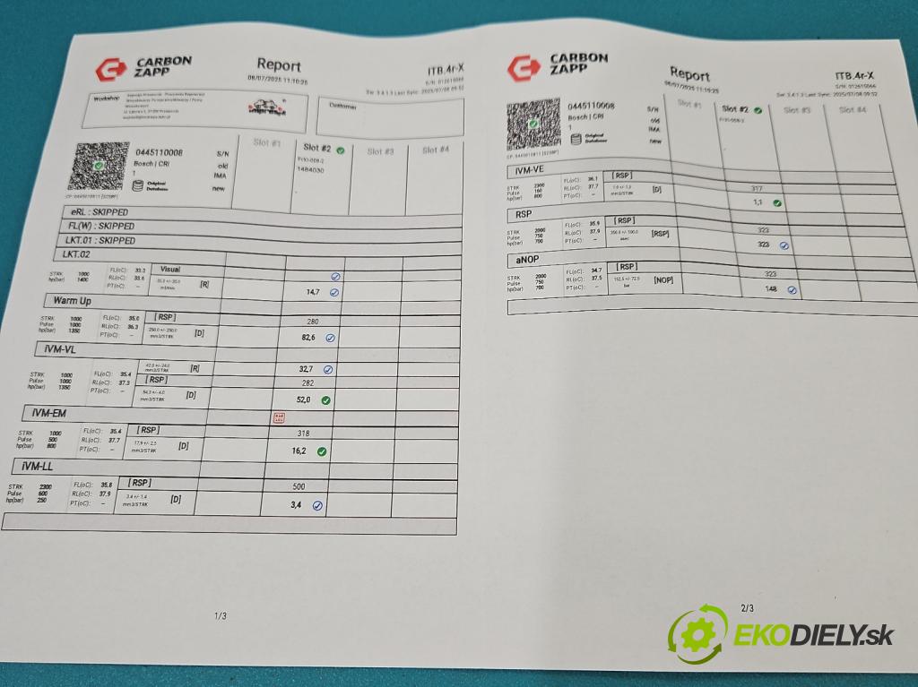Peugeot 206 2.0 hdi 90 HP manual 66 kW 1997 cm3 5- vstrek 0445110008 (Vstrekovač paliva)