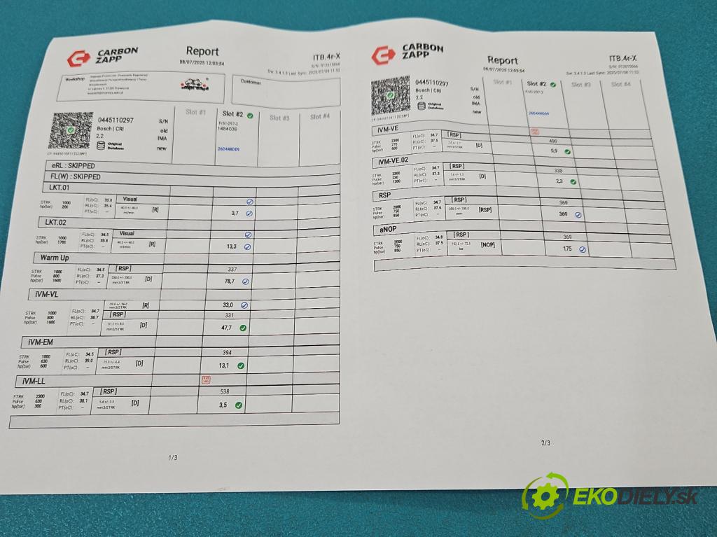Citroen C4 Grand picasso I 2006-2013 1.6 HDi 109 HP automatic 80 kW 1560 cm3 5- vstrek 0445110297 (Vstrekovač paliva)