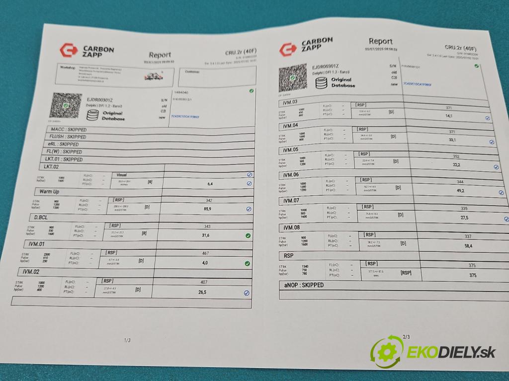 Ford Mondeo Mk3 2000-2007 2.0 tdci 116 HP manual 85 kW 1998 cm3 5- vstrek EJDR00301Z (Vstrekovač paliva)