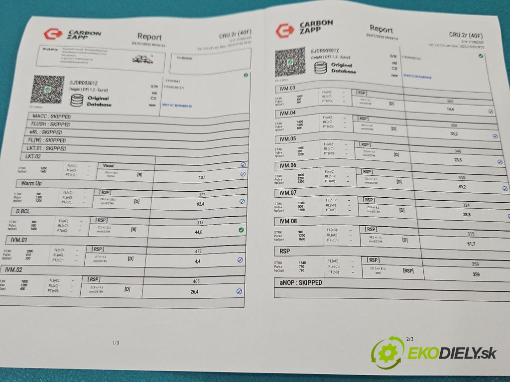 Ford Mondeo Mk3 2000-2007 2.0 tdci 116 HP manual 85 kW 1998 cm3 5- vstrek EJDR00301Z (Vstrekovač paliva)