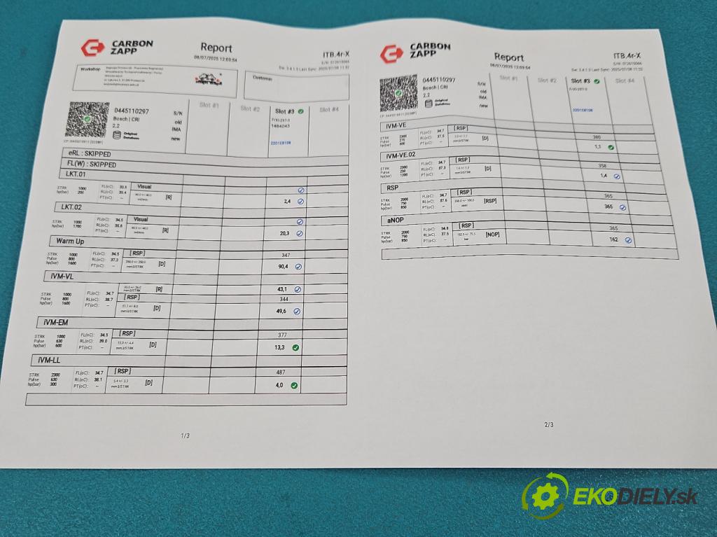 Citroen C4 Grand picasso I 2006-2013 1.6 HDi 109 HP automatic 80 kW 1560 cm3 5- vstrek 0445110297 (Vstrekovač paliva)