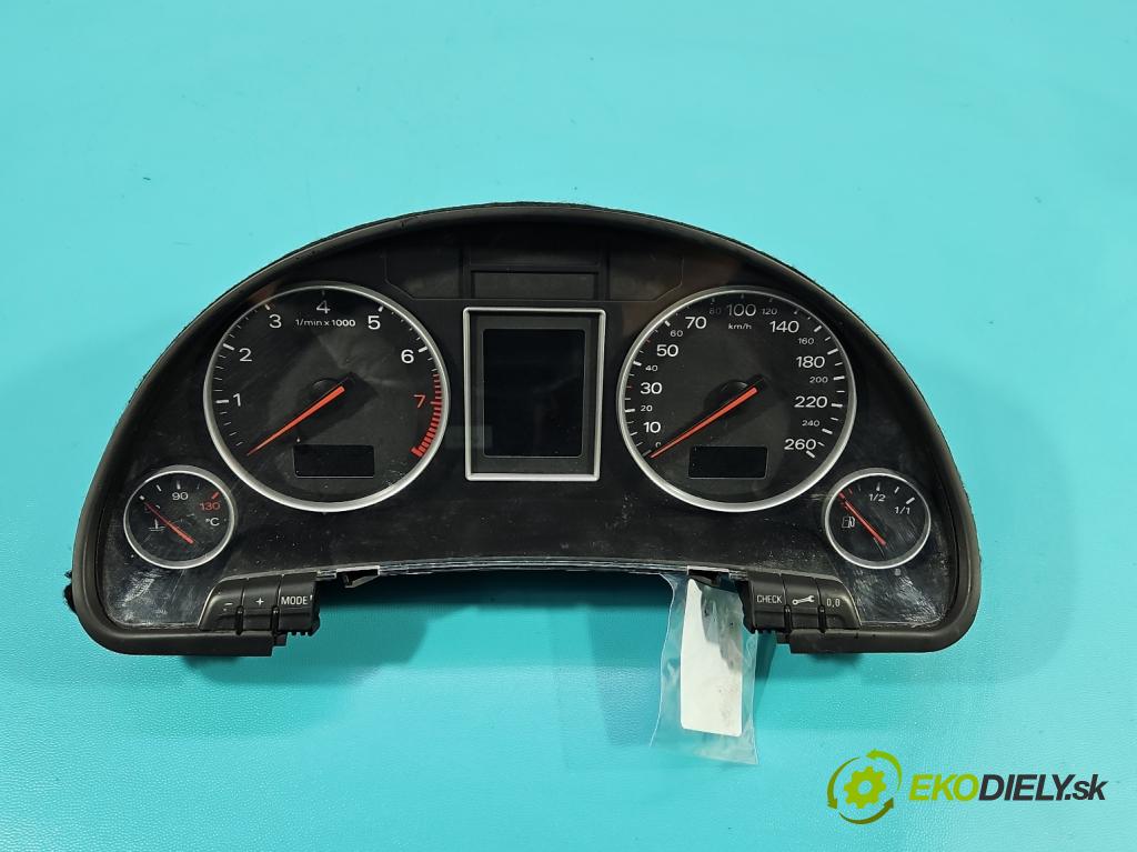 Audi A4 B6 2000-2004 2.0 20V 131 HP manual 96 kW 1984 cm3 4- prístrojovka/ budíky 0263626036 (Prístrojová doska)