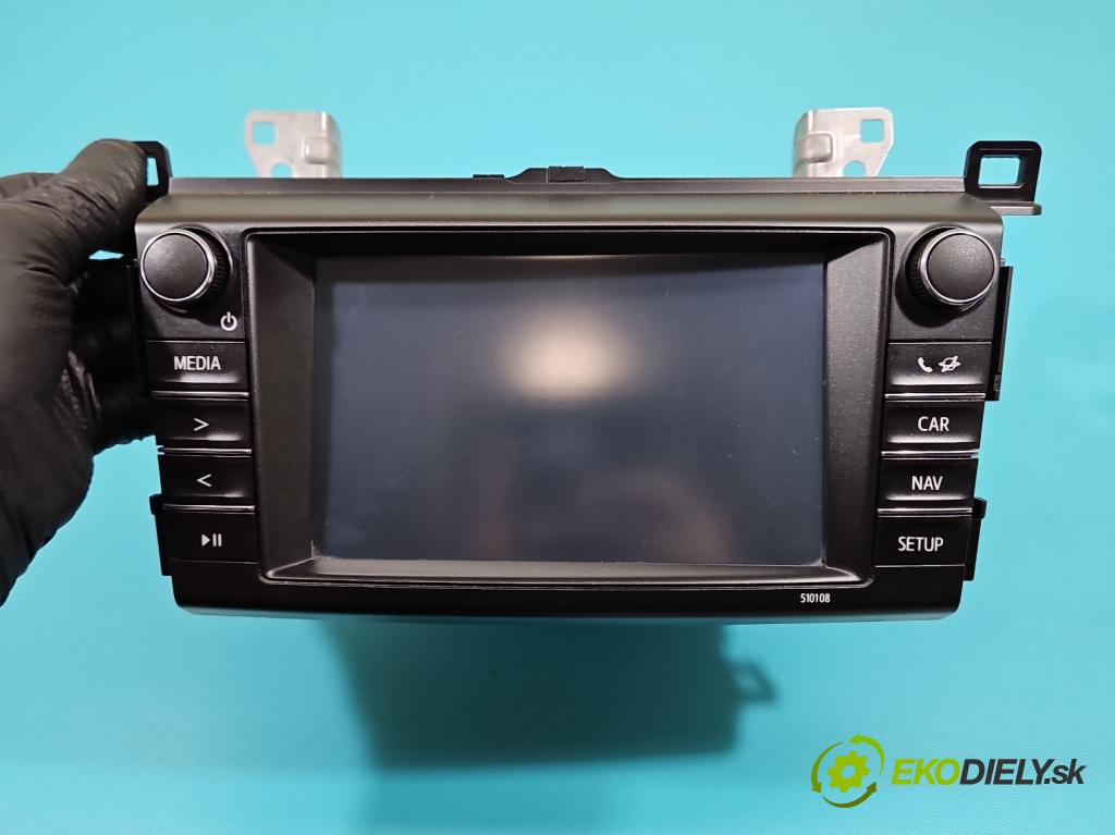Toyota Rav4 IV 2013-2018 2.0 D4D 143 HP manual 105 kW 1995 cm3 5- Radio originál 86140-42310