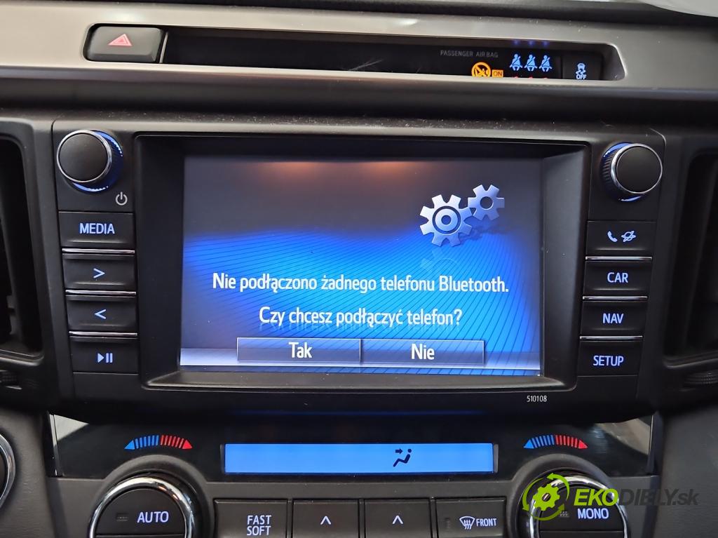 Toyota Rav4 IV 2013-2018 2.0 D4D 143 HP manual 105 kW 1995 cm3 5- Radio originál 86140-42310