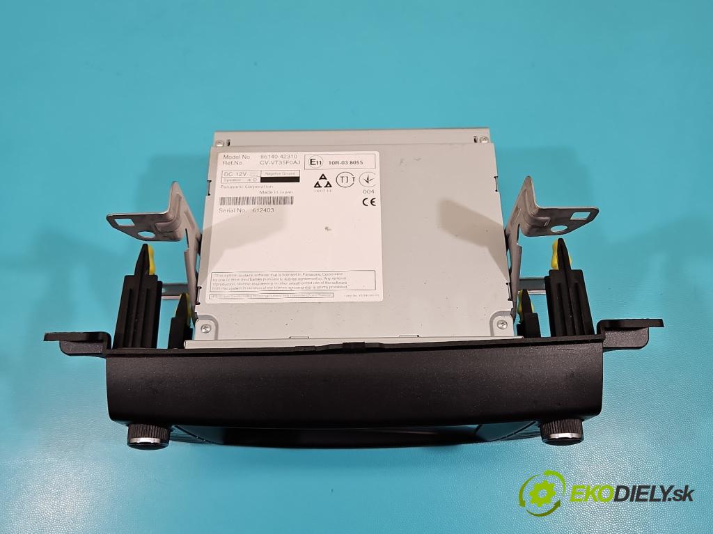 Toyota Rav4 IV 2013-2018 2.0 D4D 143 HP manual 105 kW 1995 cm3 5- Radio originál 86140-42310