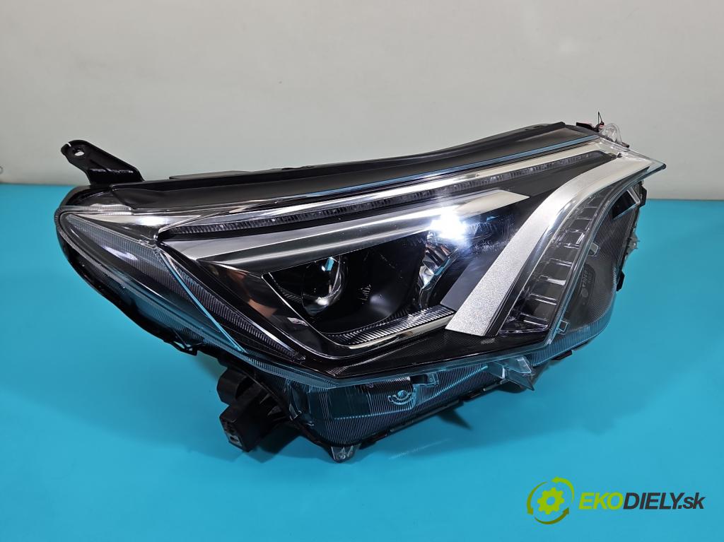 Toyota Rav4 IV 2013-2018 2.0 D4D 143 HP manual 105 kW 1995 cm3 5- Reflektor: pravý  (Svetlo predné pravé)