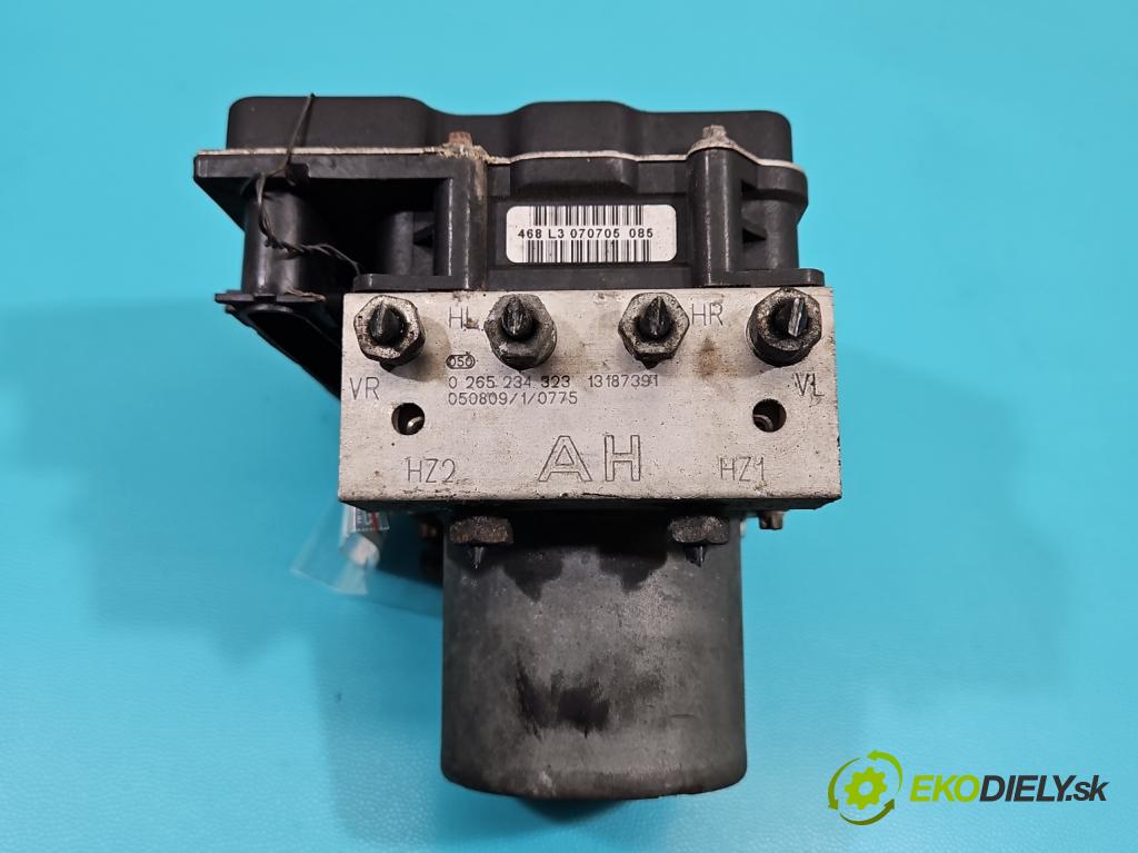 Opel Meriva A 2002-2010 1.8 16v 125 hp automatic 92 kW 1796 cm3 5- čerpadlo abs 0265234323 (Pumpa ABS)