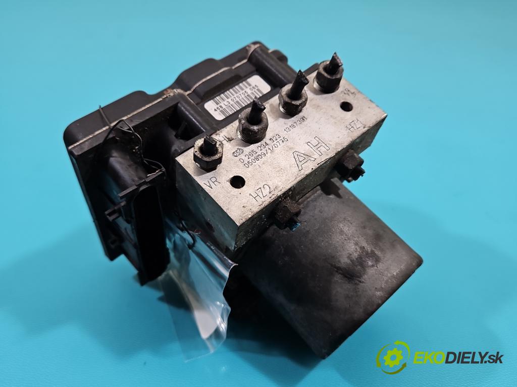 Opel Meriva A 2002-2010 1.8 16v 125 hp automatic 92 kW 1796 cm3 5- čerpadlo abs 0265234323 (Pumpa ABS)