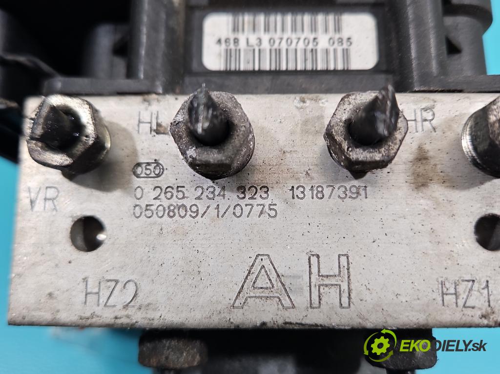 Opel Meriva A 2002-2010 1.8 16v 125 hp automatic 92 kW 1796 cm3 5- čerpadlo abs 0265234323 (Pumpa ABS)