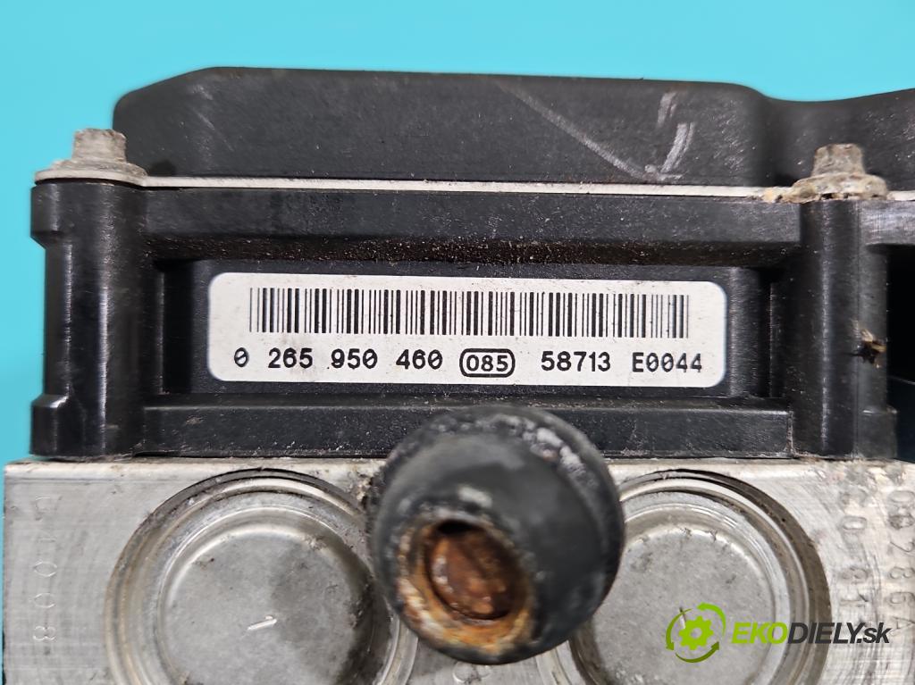 Opel Meriva A 2002-2010 1.8 16v 125 hp automatic 92 kW 1796 cm3 5- čerpadlo abs 0265234323 (Pumpa ABS)