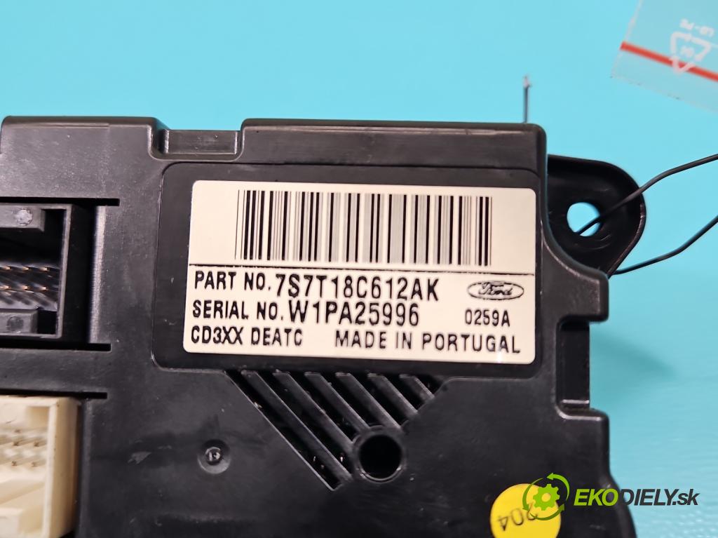 Ford Mondeo Mk4 2007-2014 2.0 tdci 140 HP manual 103 kW 1997 cm3 5- panel kúrenia 7S7T18C612AK