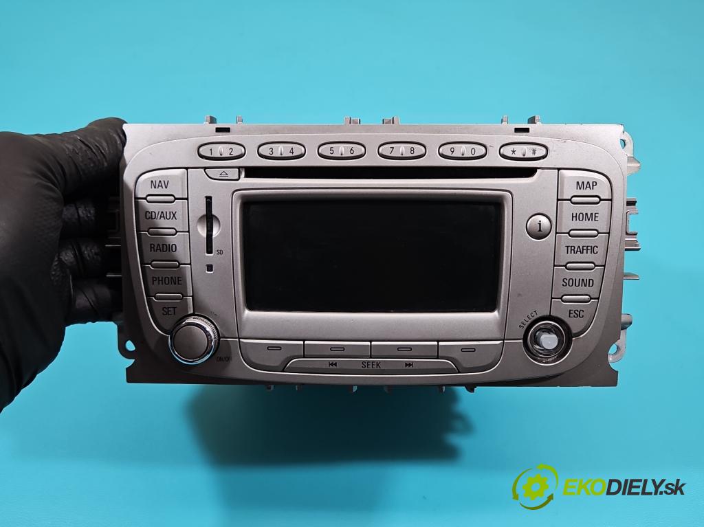 Ford Mondeo Mk4 2007-2014 2.0 tdci 140 HP manual 103 kW 1997 cm3 5- Radio originál 8S7T-18K931-AD