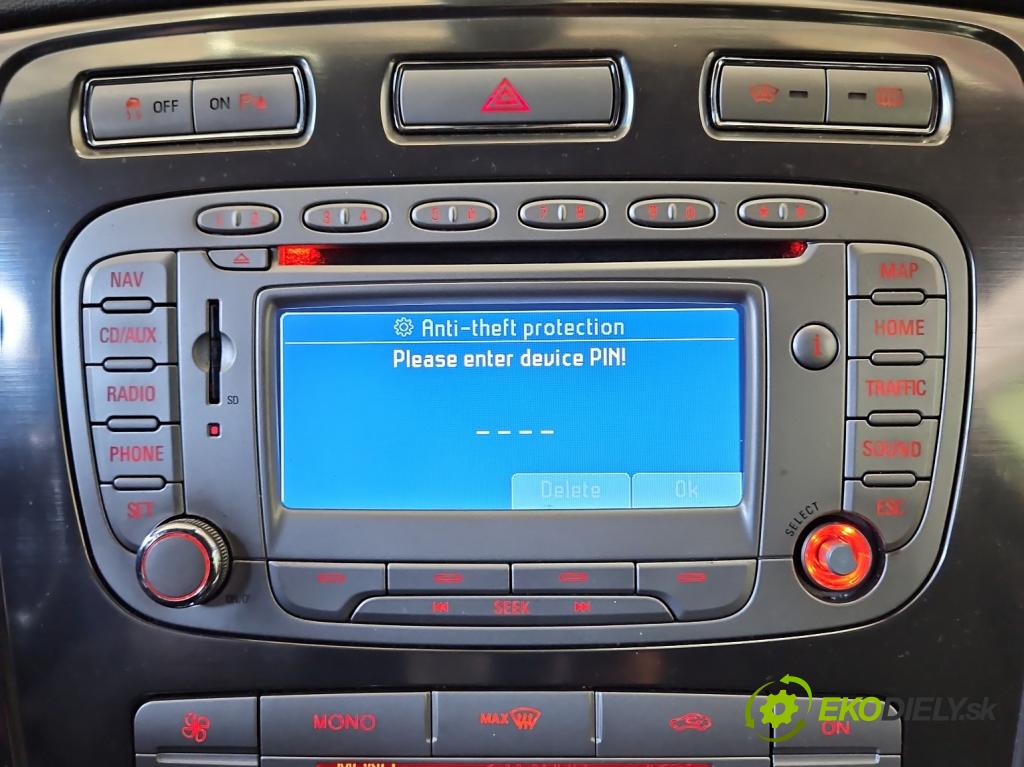 Ford Mondeo Mk4 2007-2014 2.0 tdci 140 HP manual 103 kW 1997 cm3 5- Radio originál 8S7T-18K931-AD