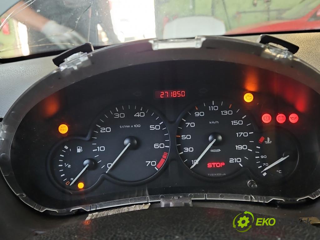 Peugeot 206 1.4 8v 75 HP manual 55 kW 1360 cm3 5- prístrojovka/ budíky 9634961180 (Prístrojová doska)